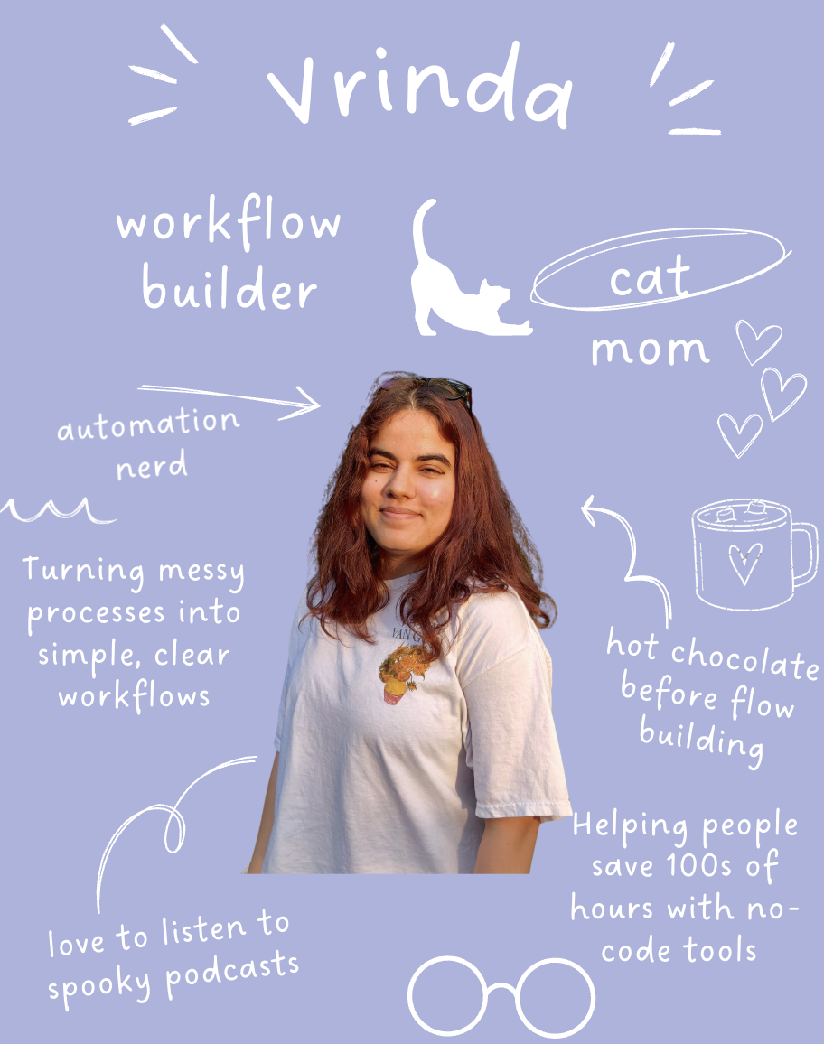 Vrinda Kathpal — automation educator and workflow builder